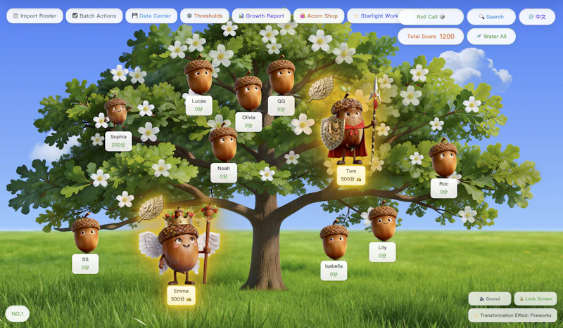 Acorn Garden – Classroom Motivation screenshot 3