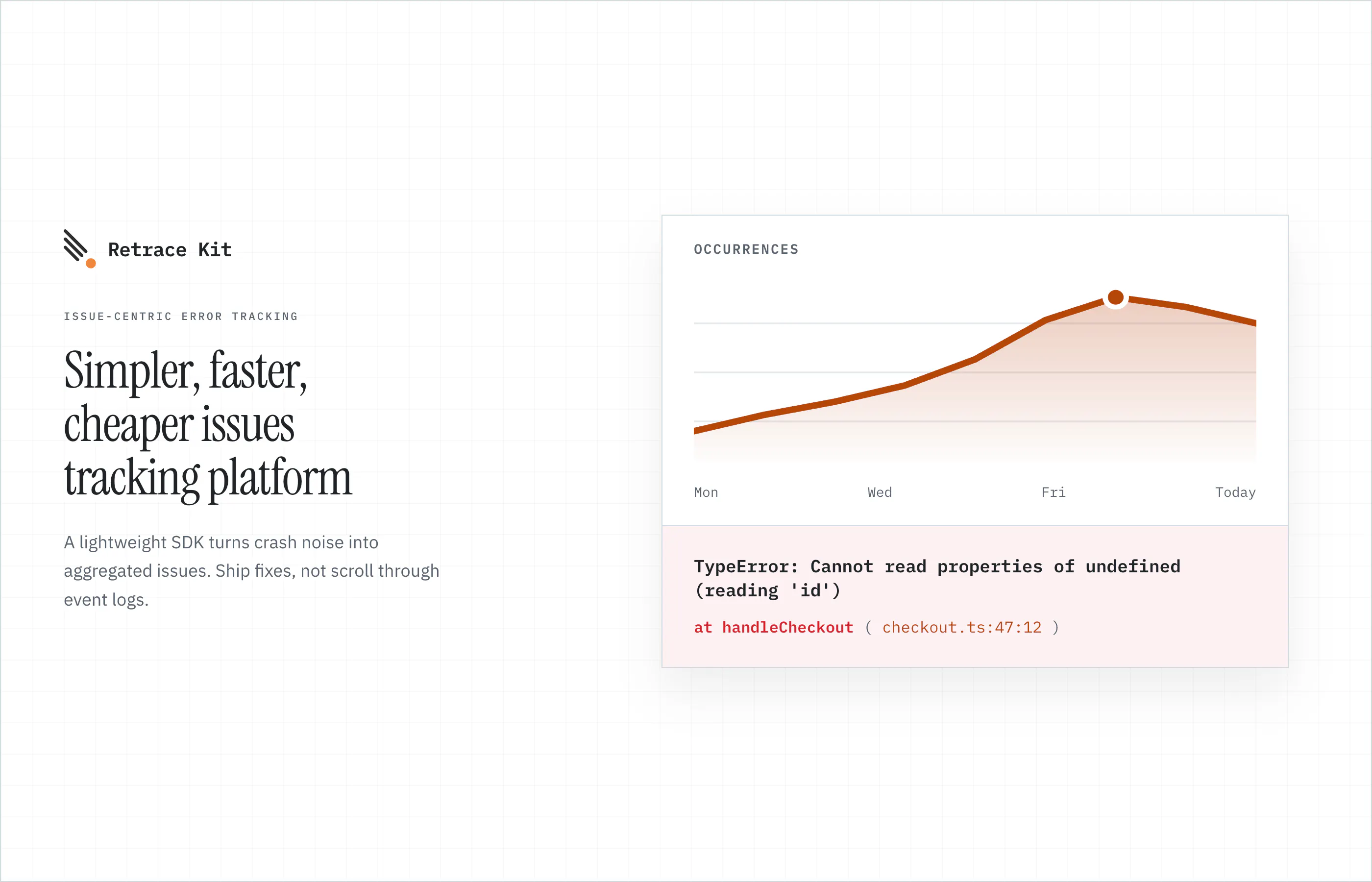 RetraceKit – Error Tracking platform gallery image