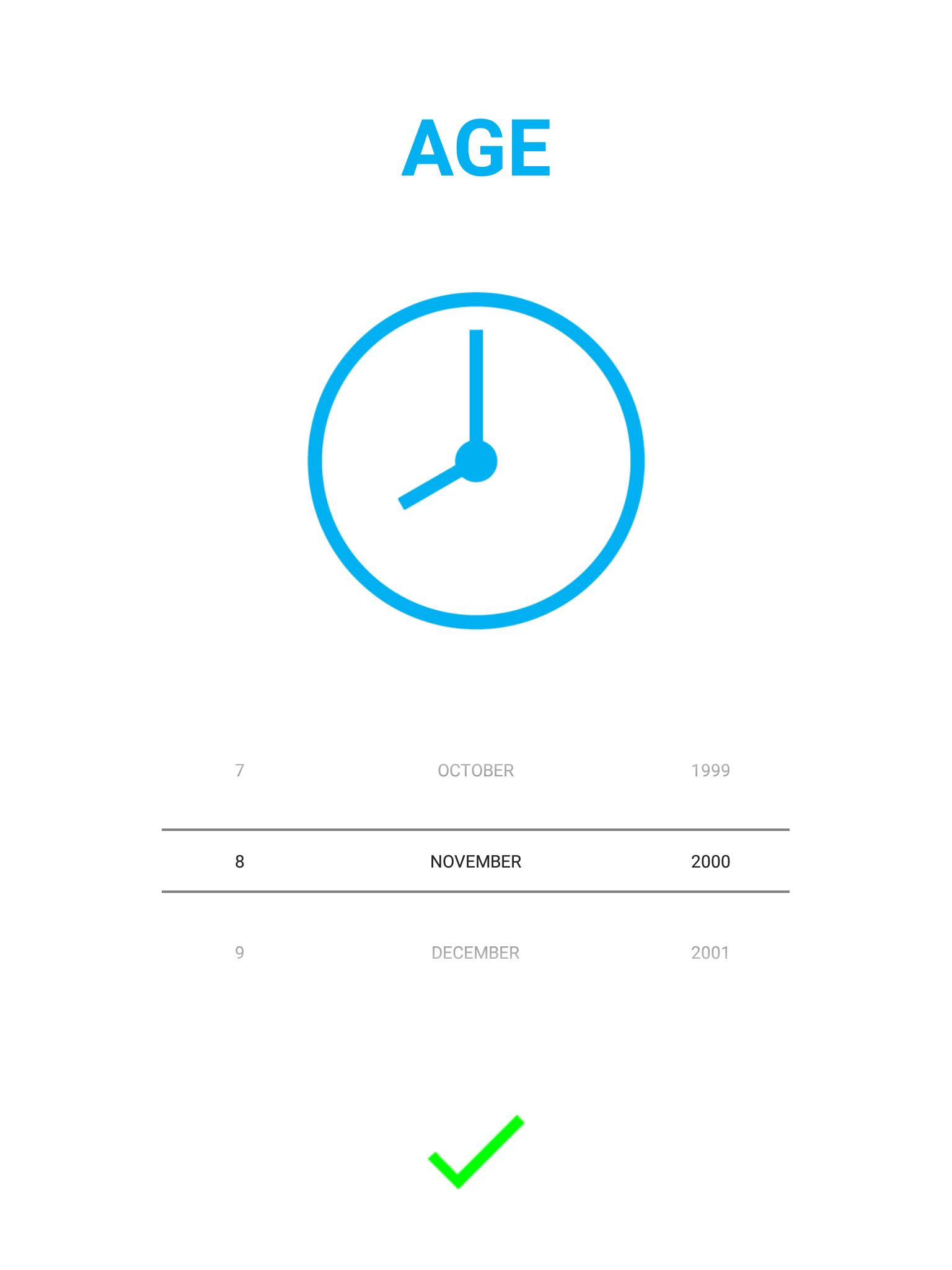 Goal Date/Weight Calculator gallery image