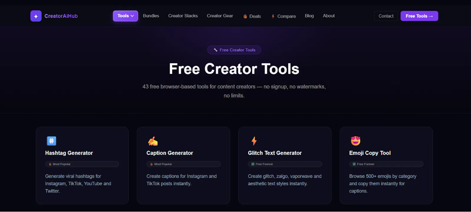 CreatorAiHub screenshot 4