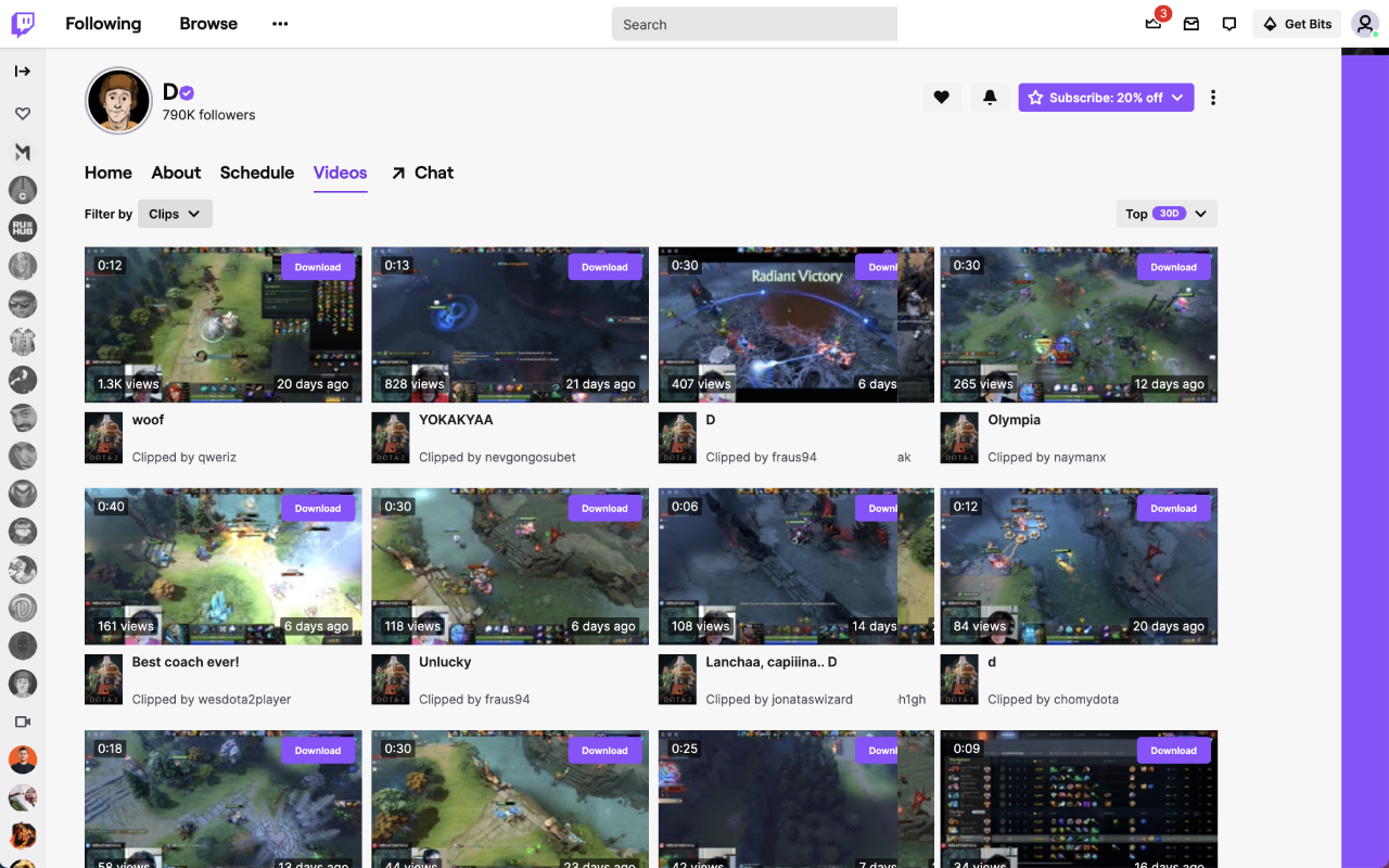 Twitch Clips Downloader gallery image