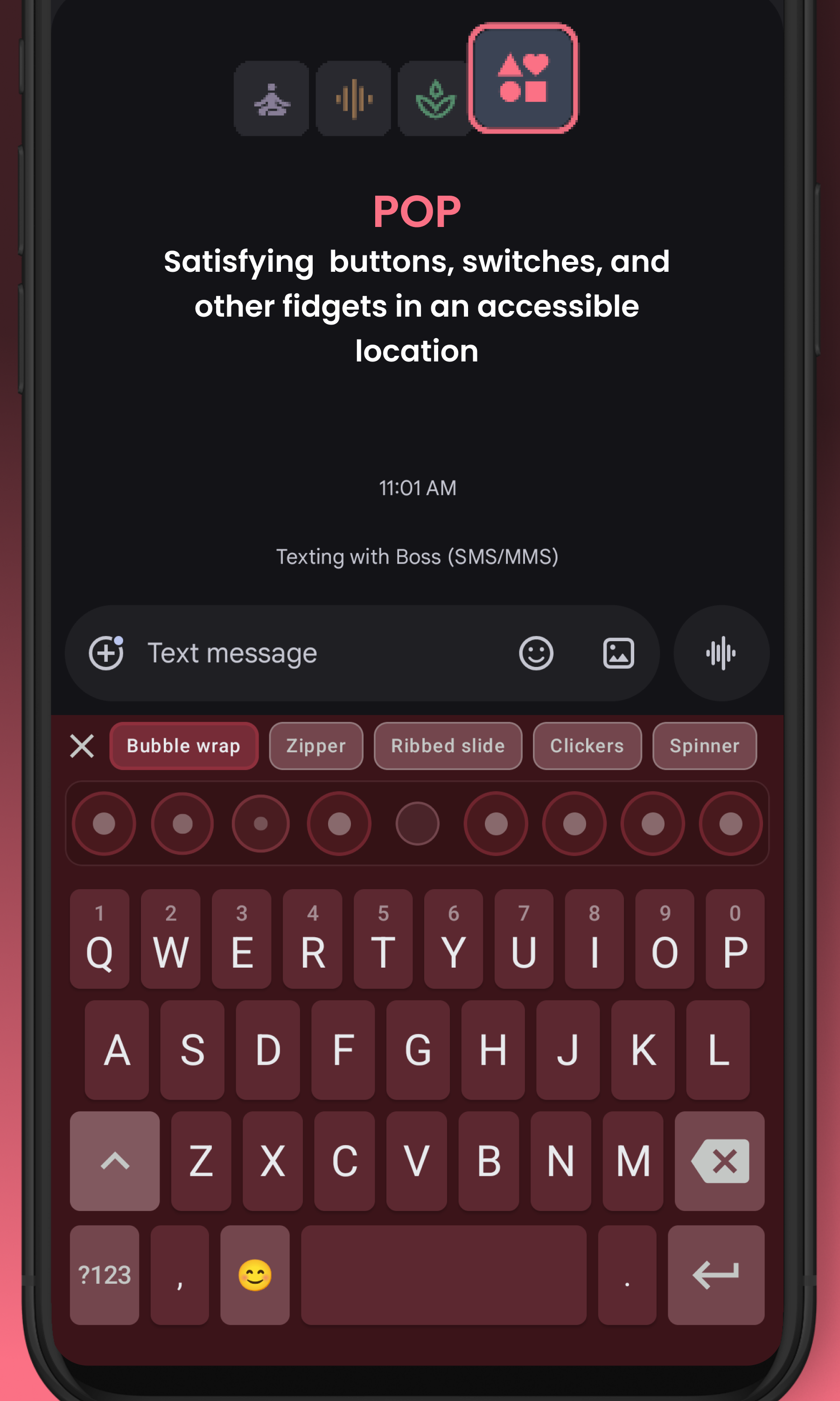 Groundd: A Sensory Fidget Keyboard gallery image