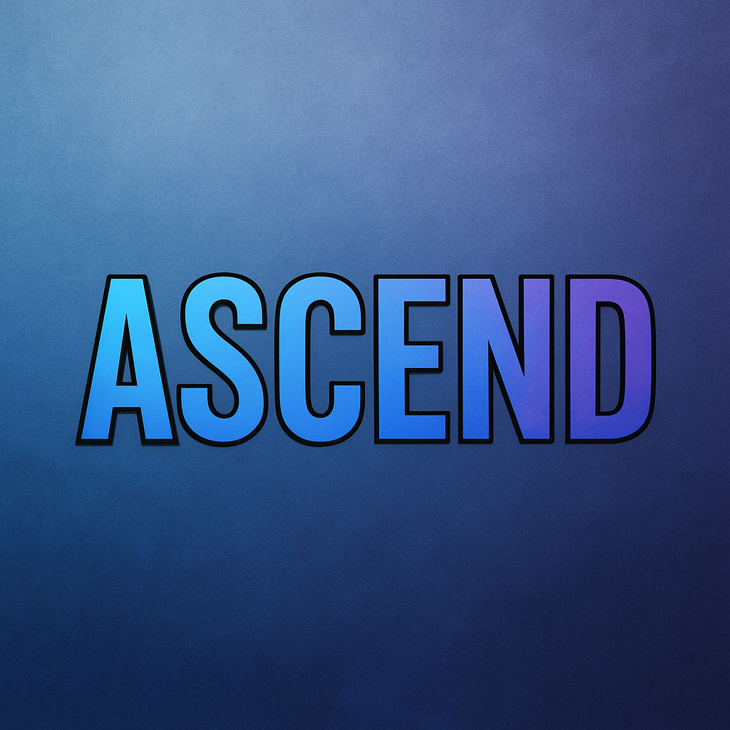 Ascend - Tap and Rise logo