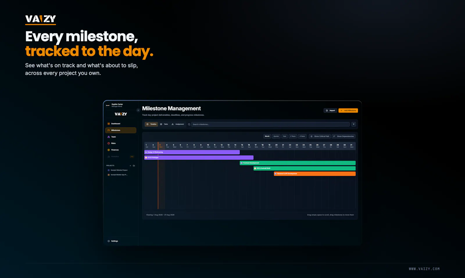 Vaizy screenshot 4