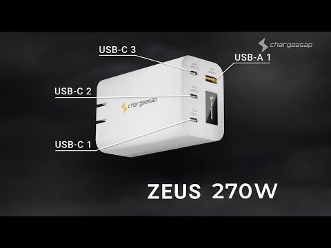 Zeus 270W GaN Charger gallery image