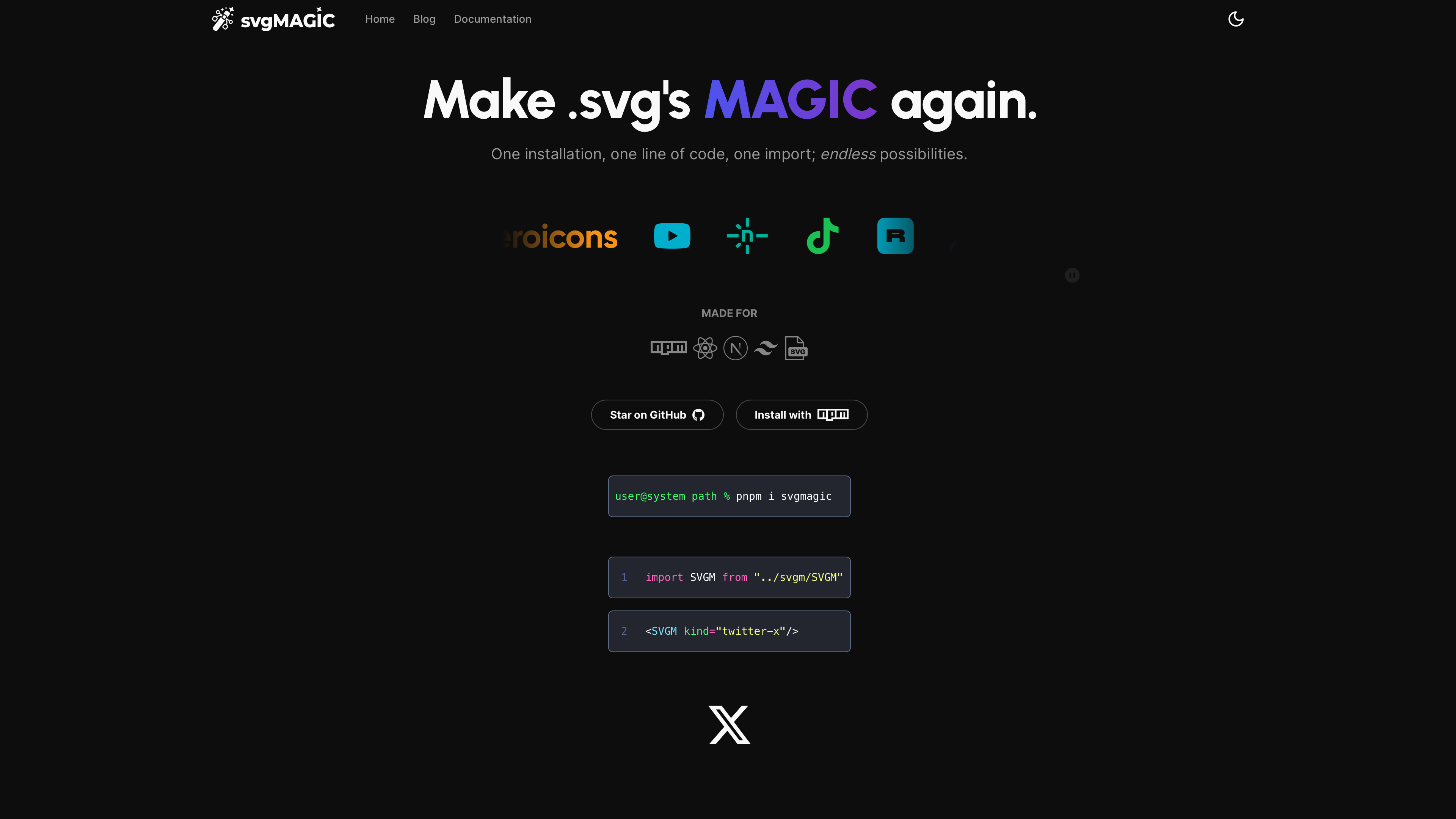 Media svgmagic - Loader SVG Dinamik dipanggil hanya satu baris kecil. 2