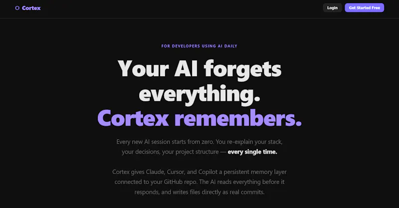Cortex screenshot 1