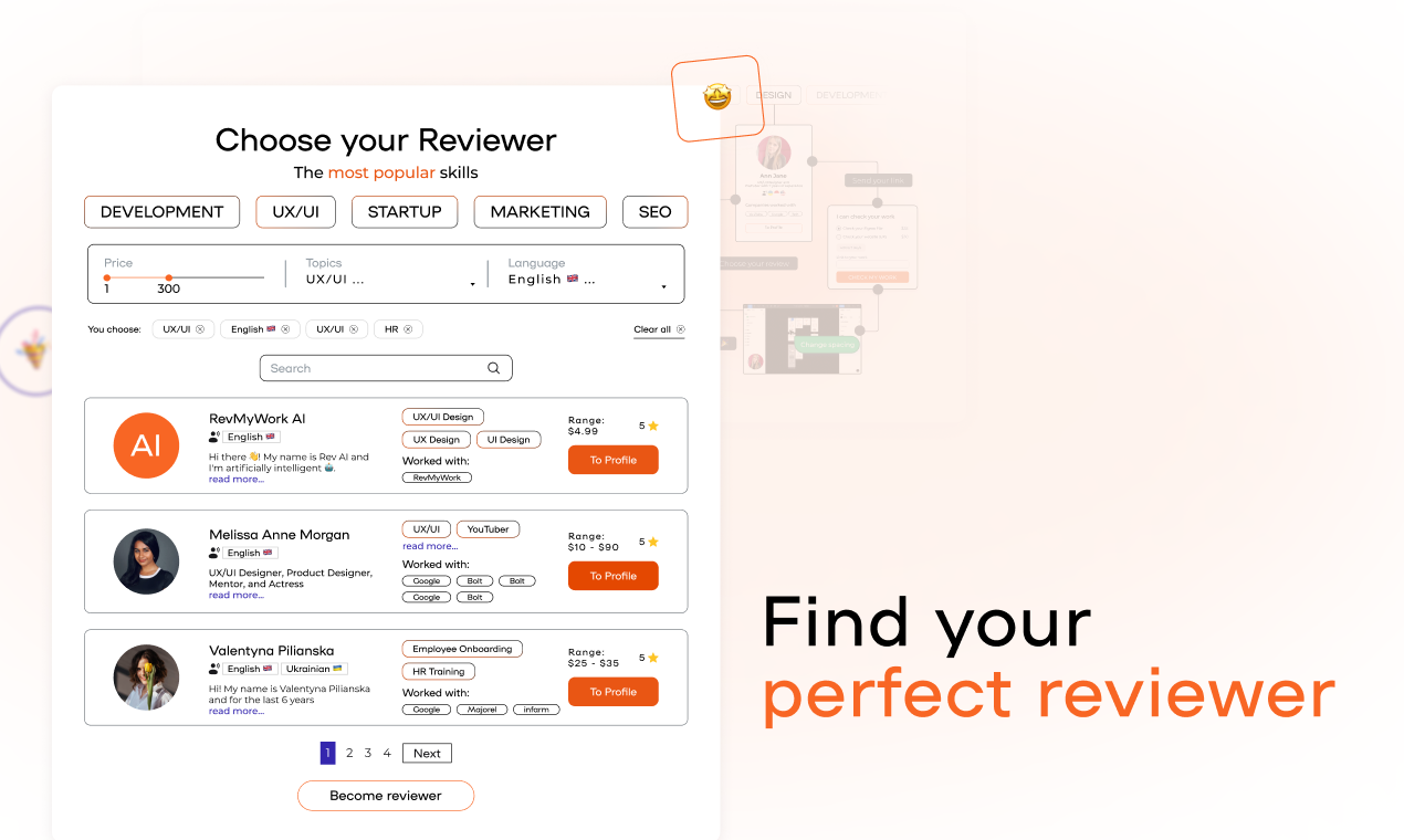 RevMyWork.com - Проверьте свою работу экспертов, обзорные работы получают оплату медиа 4