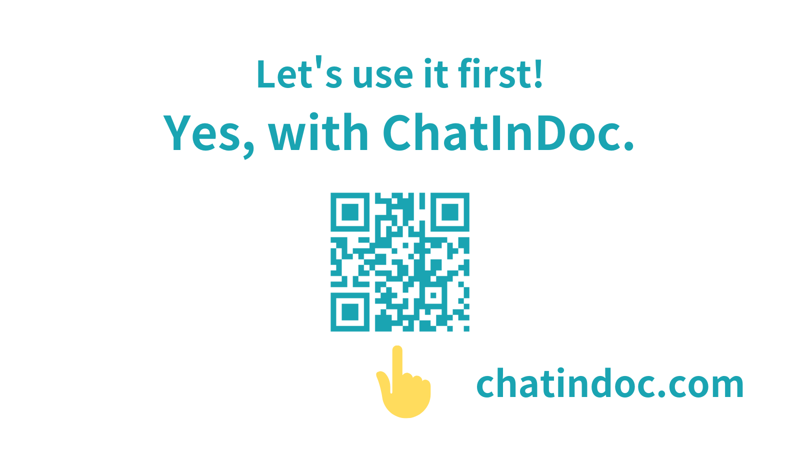 Chatindoc - ИИ знает все это, больше не более длительных предложений медиа 4