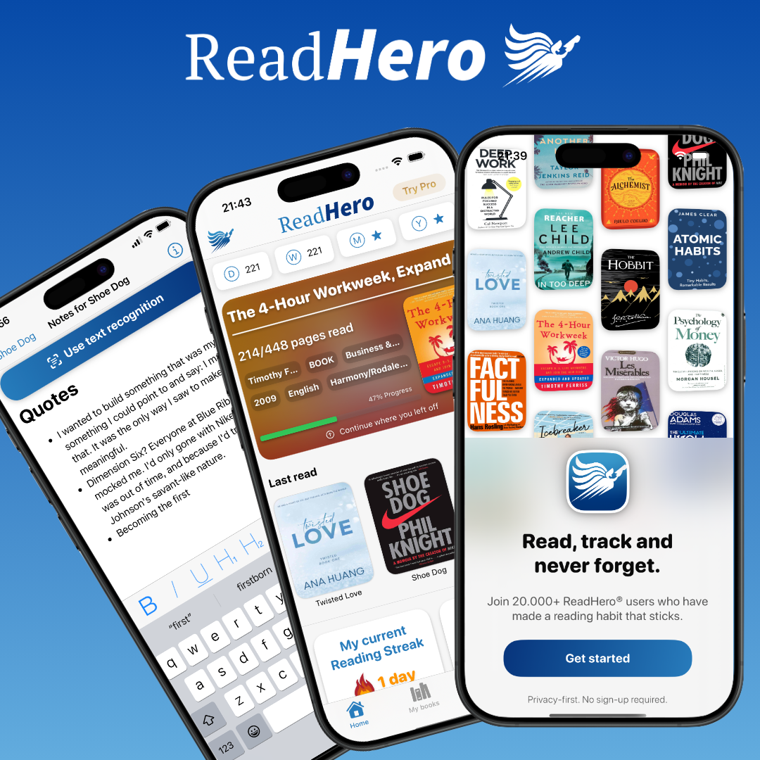 Readhero: TBR Book Tracker - Lea más inteligente, retenga más y termine más libros. media 2
