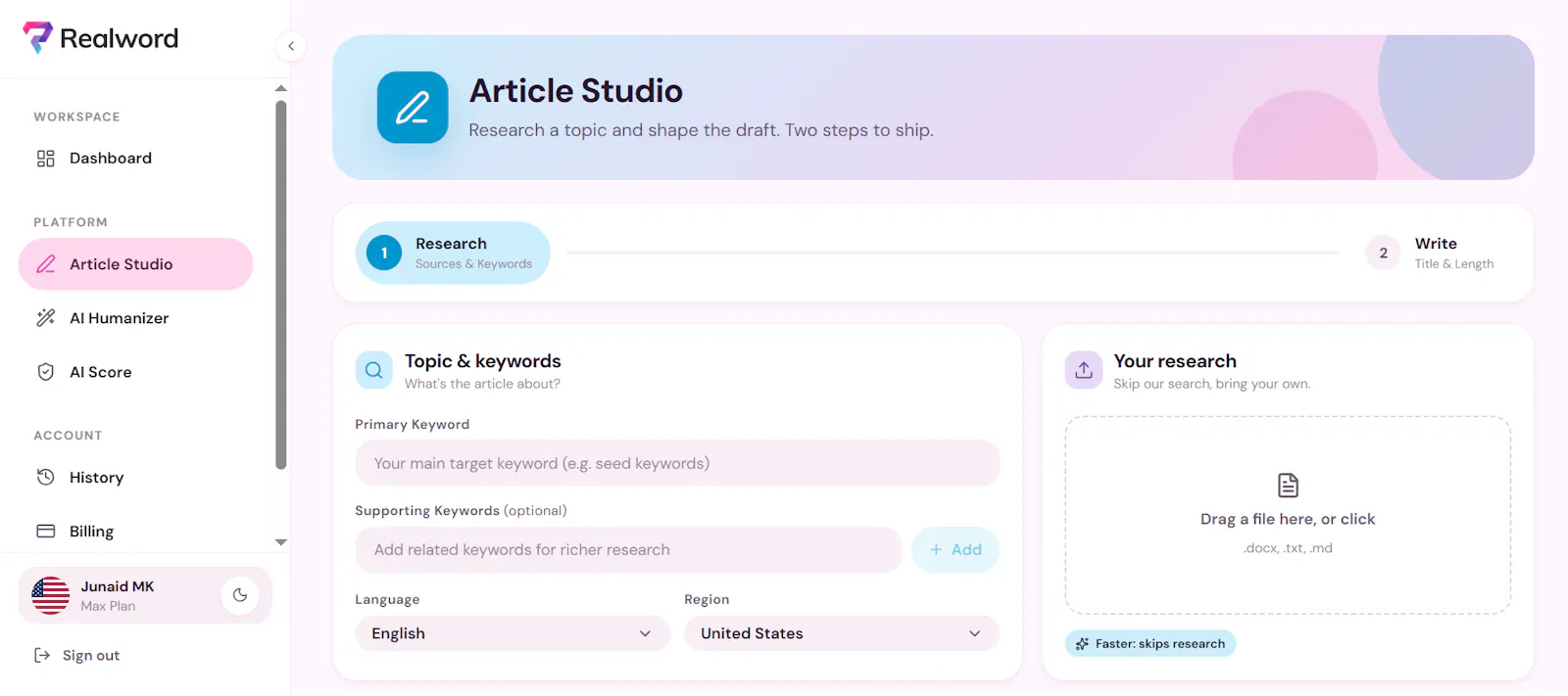 Realword AI screenshot 4