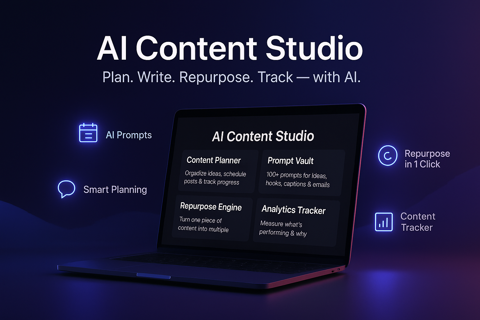 AI Content Studio; O... logo