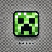 MinecraftAPKKS – Free Minecraft PE APKs - Product Hunt launch logo and brand identity