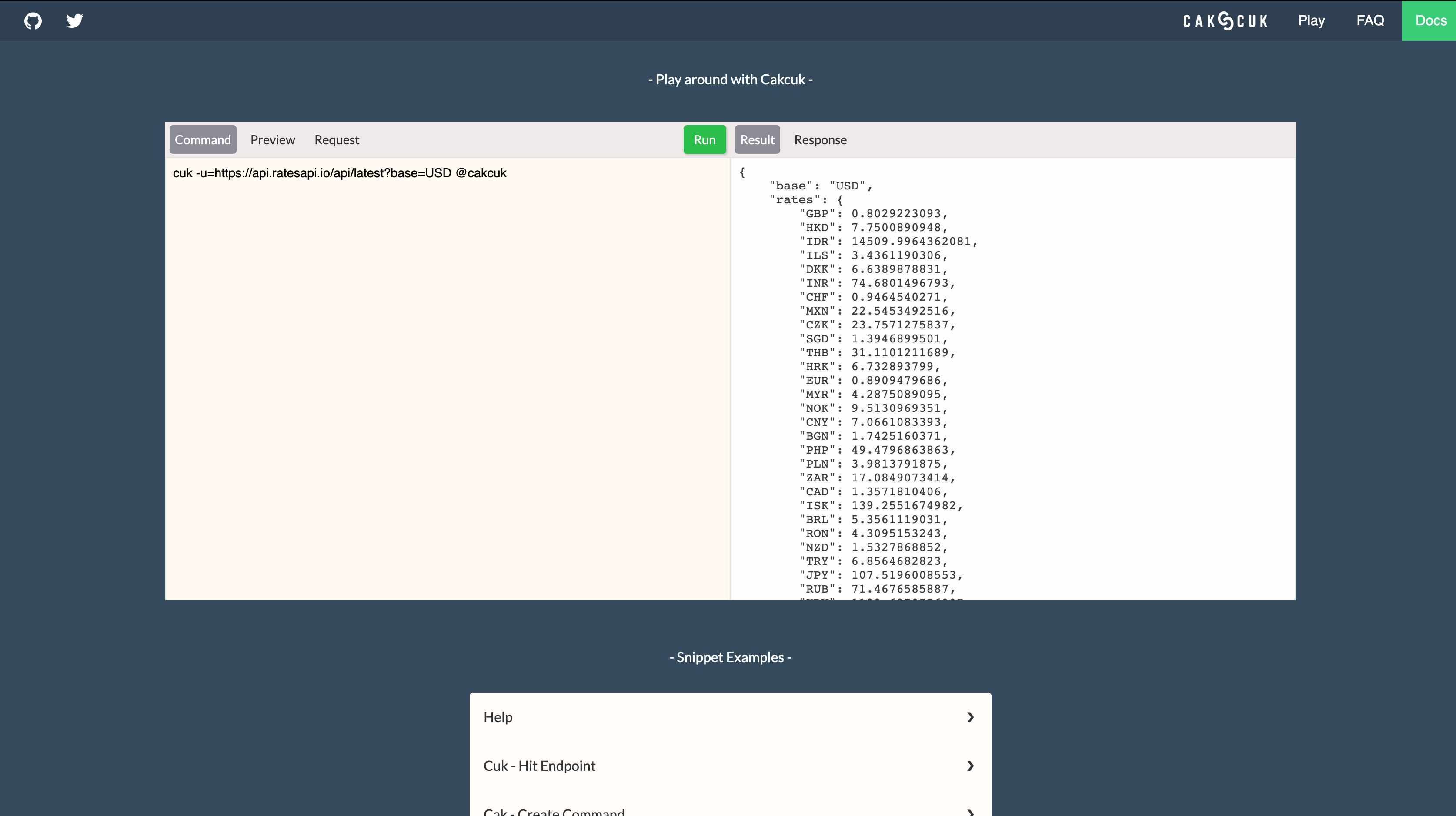 Cakcuk • Command Bot Interface gallery image