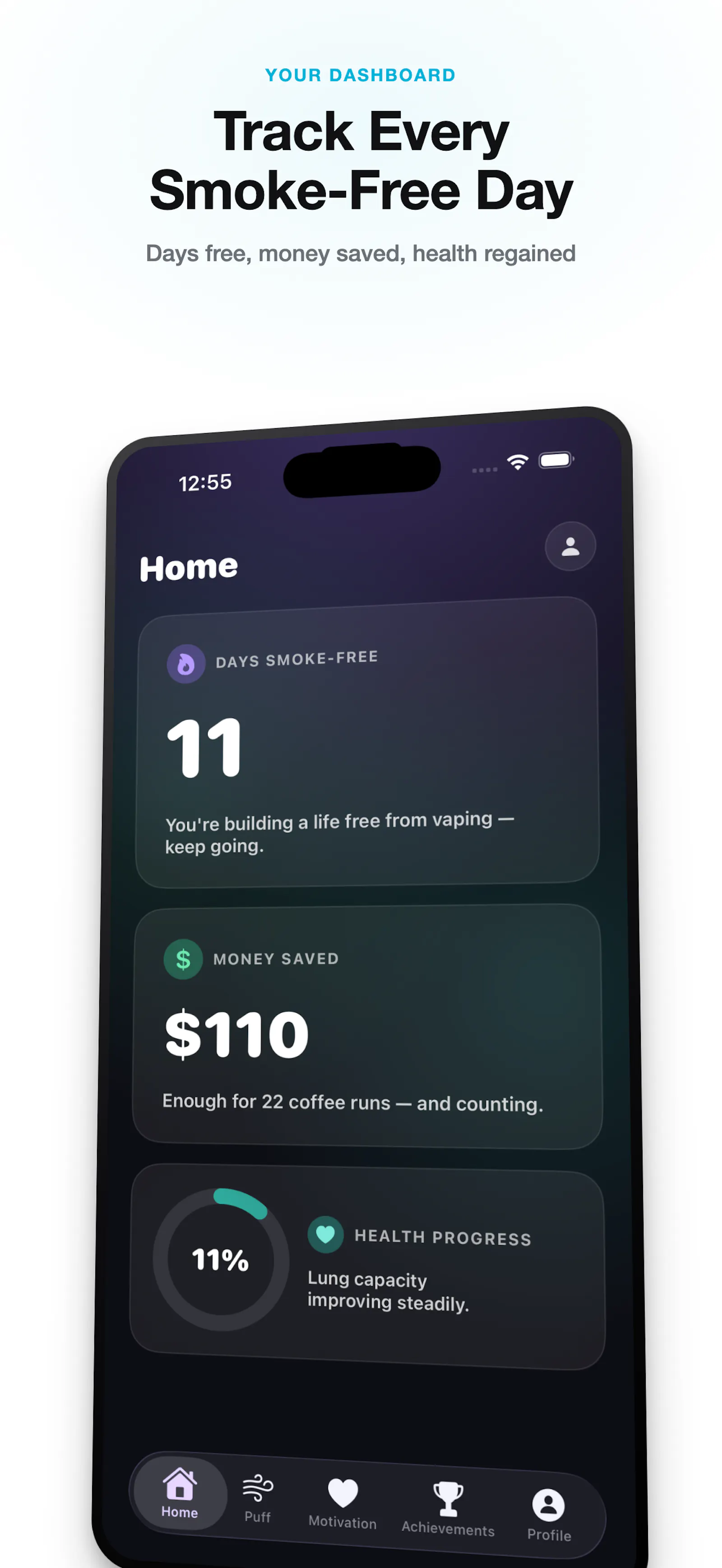 QuitVape 2.0 — Redesigned + Premium screenshot 2