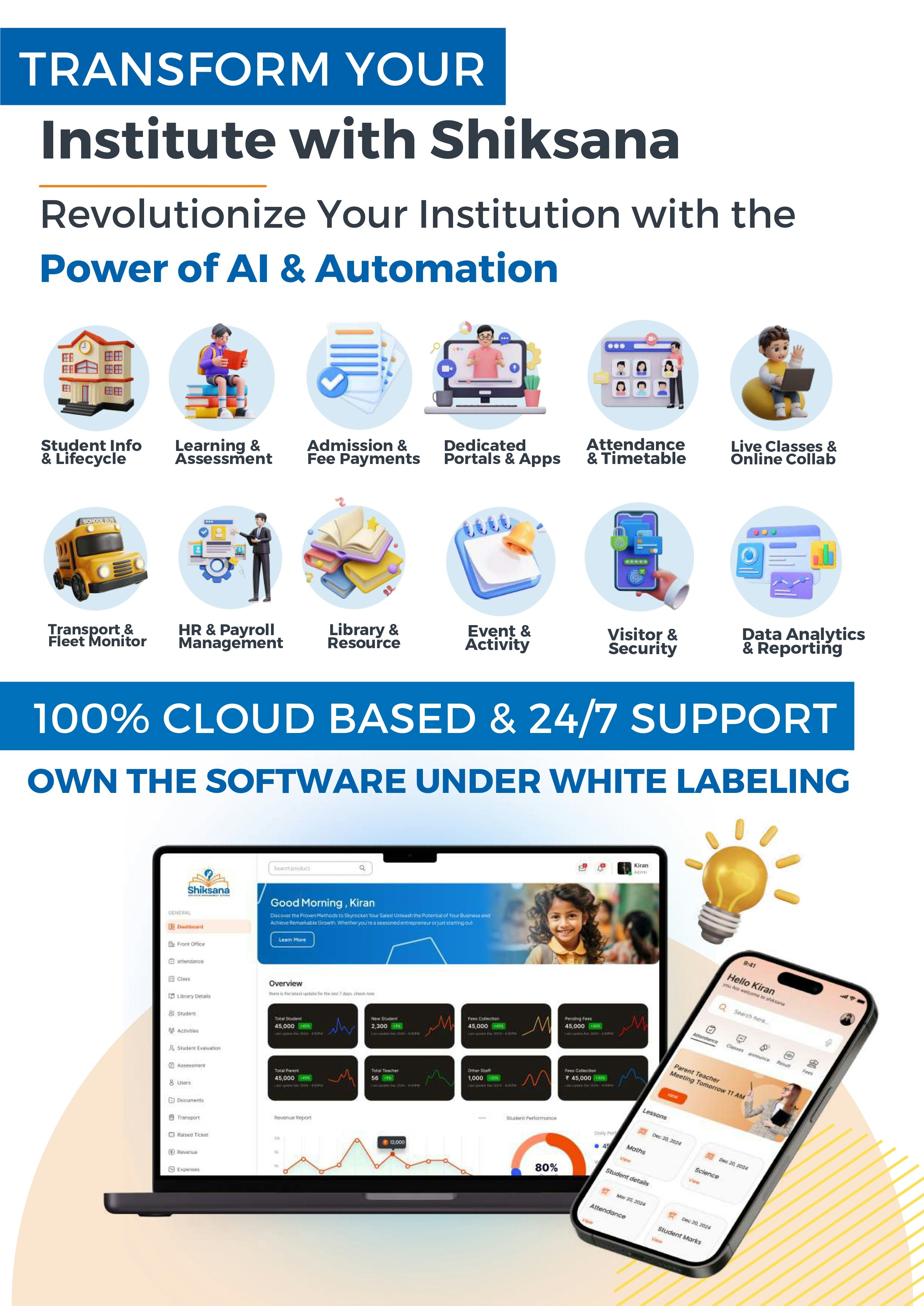 Shiksana - School Management Software - दुबई में स्कूल प्रबंधन सॉफ्टवेयर मीडिया 1