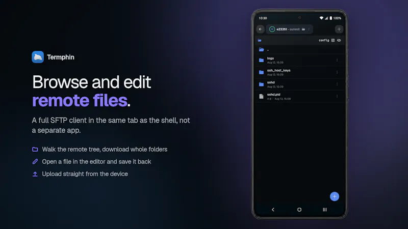 Termphin screenshot 4