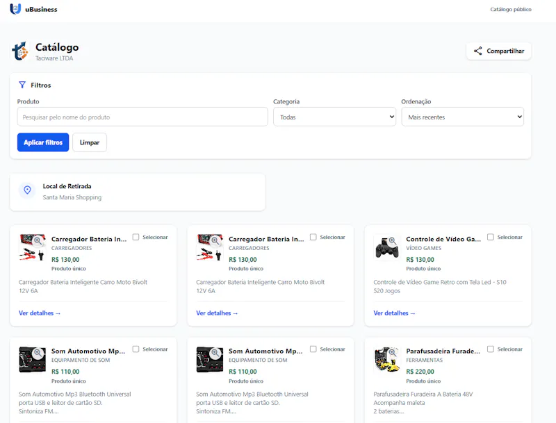 uBusiness screenshot 3