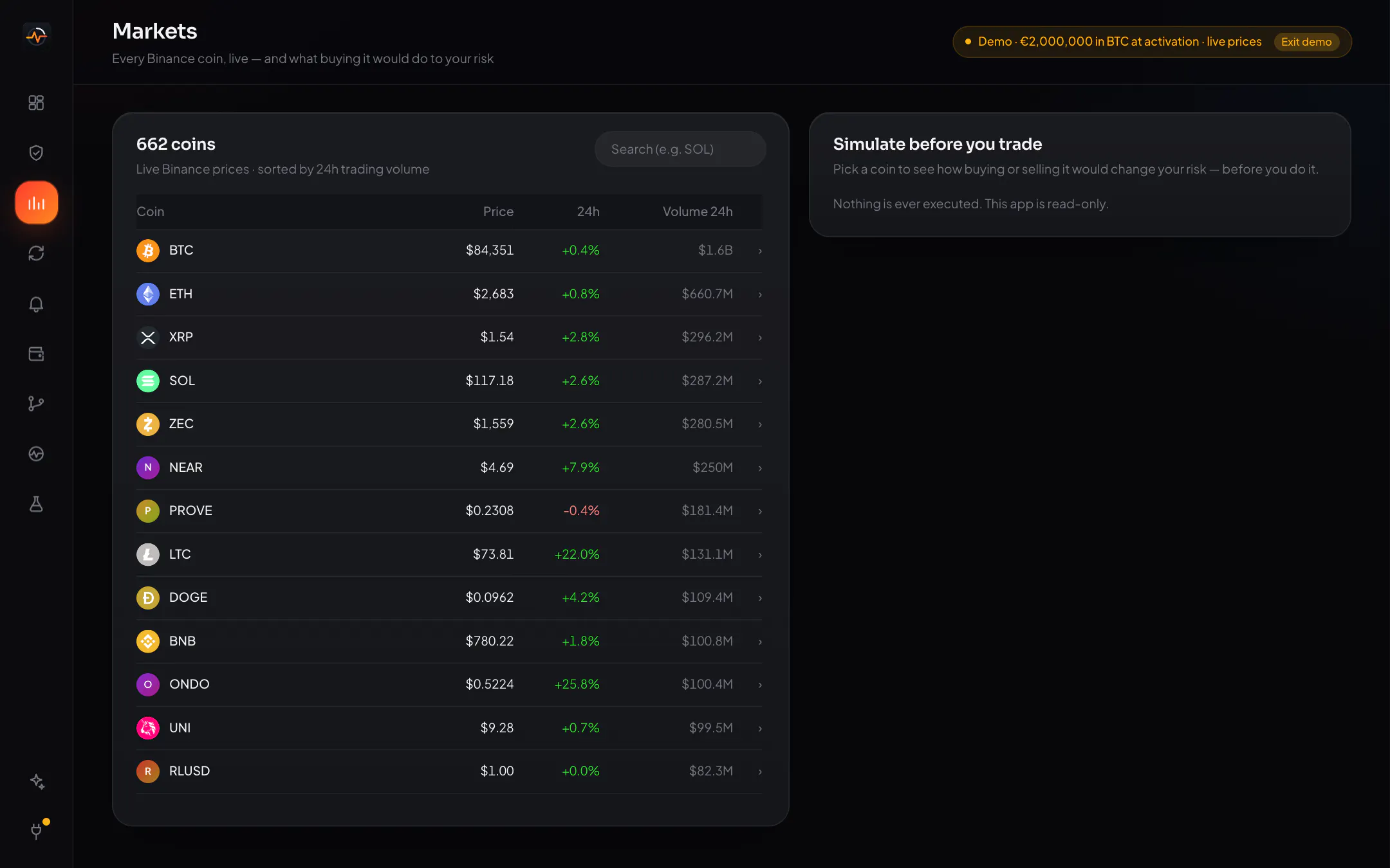 CryptoRisk Studio gallery image