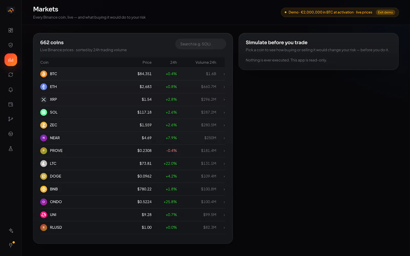 CryptoRisk Studio screenshot 6