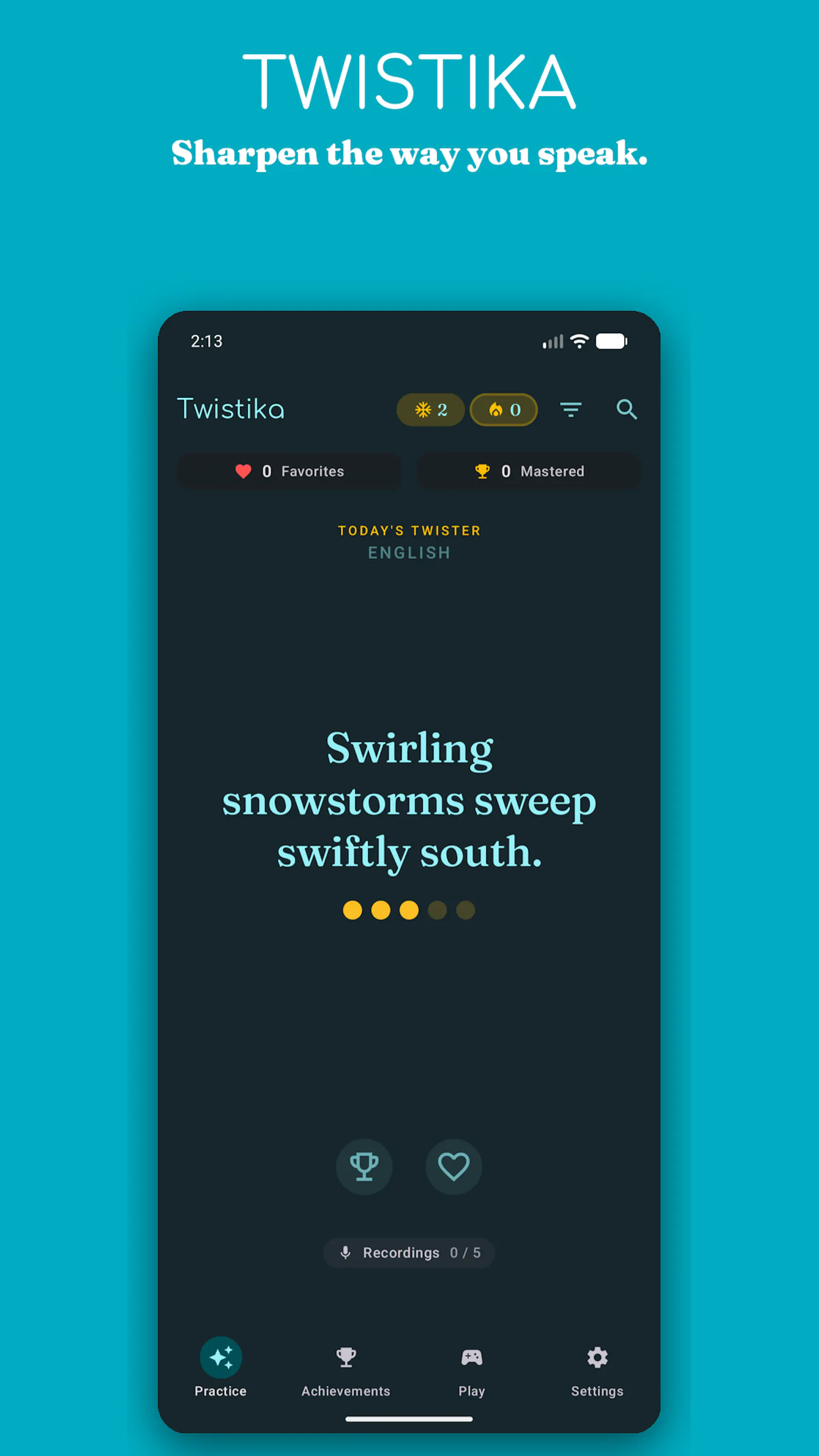 Twistika:Speak Clearly screenshot 2