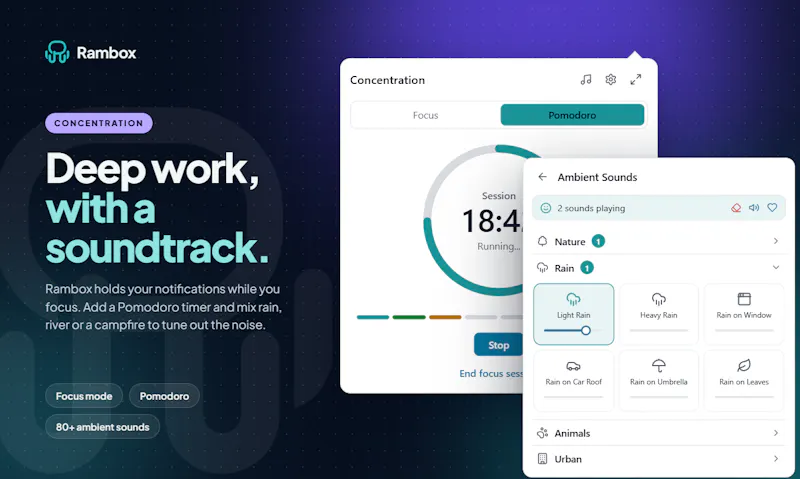 Rambox screenshot 12