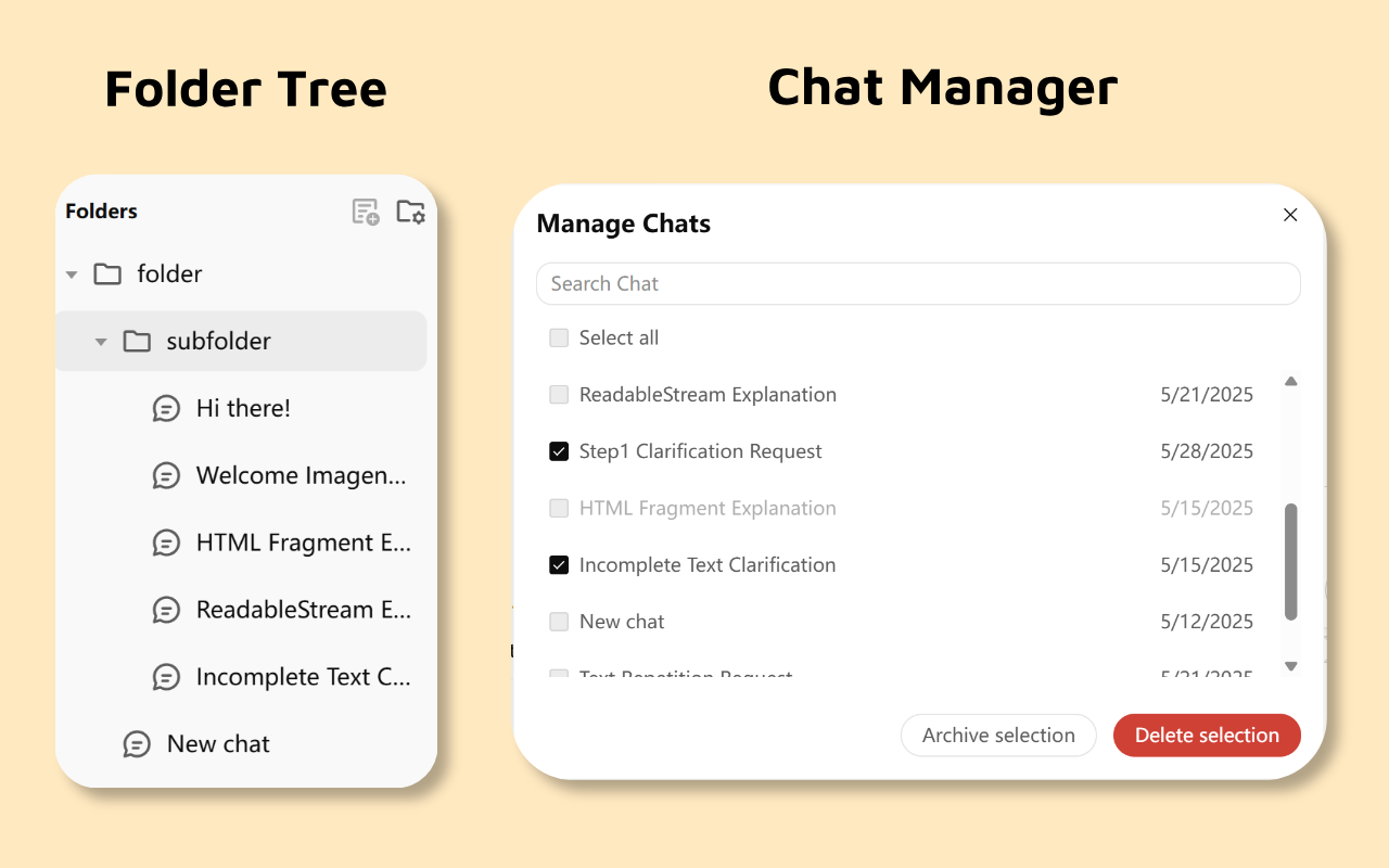 CHATGPT MODS - सुपर बूस्टिंग टूल - फ़ोल्डर ट्री, प्रॉम्प्ट स्टोर, प्रॉम्प्ट चेन, प्रॉम्प्ट ऑप्टिमाइज़ेशन मीडिया 3