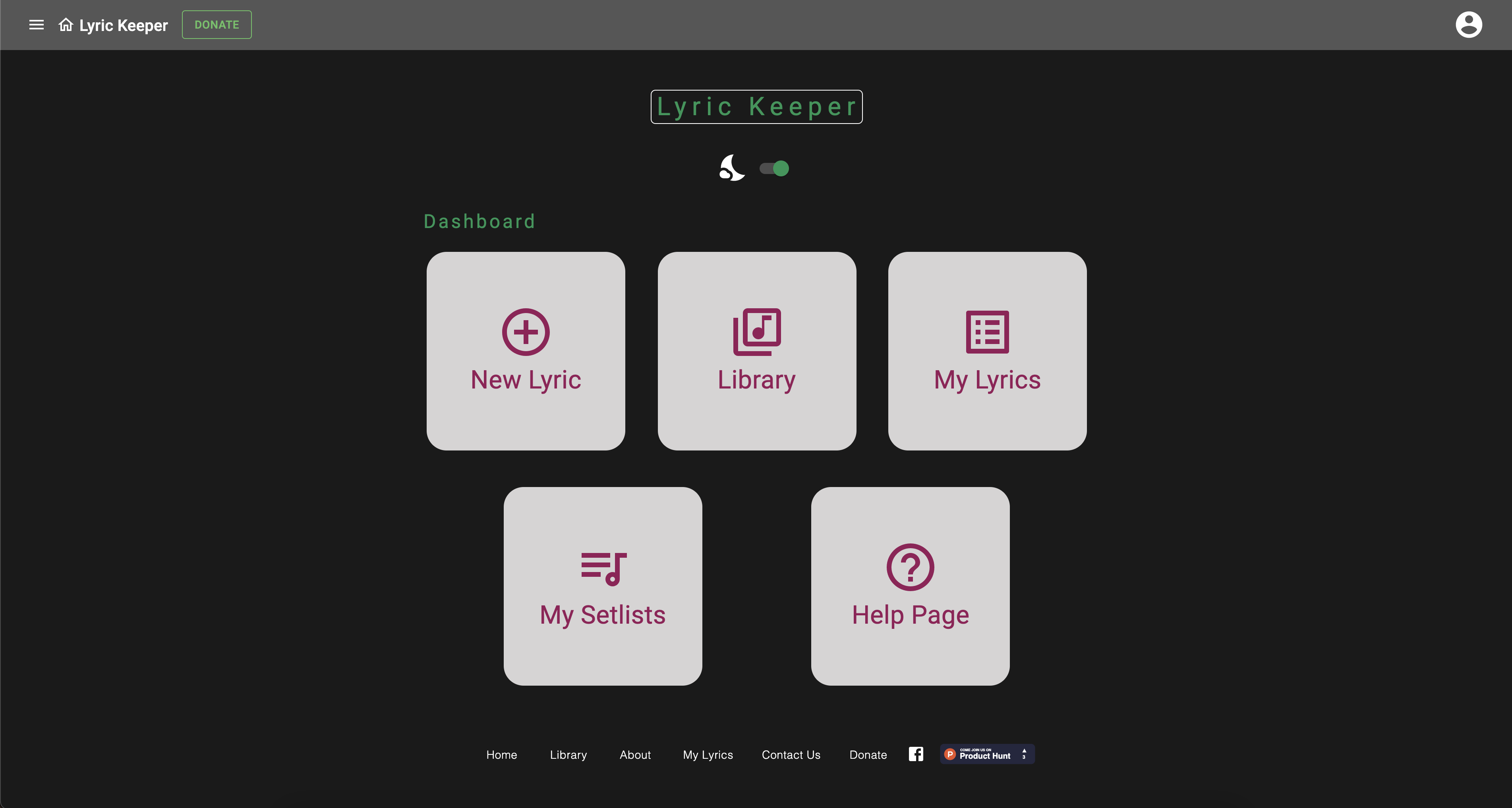 Lyric Keeper gallery image