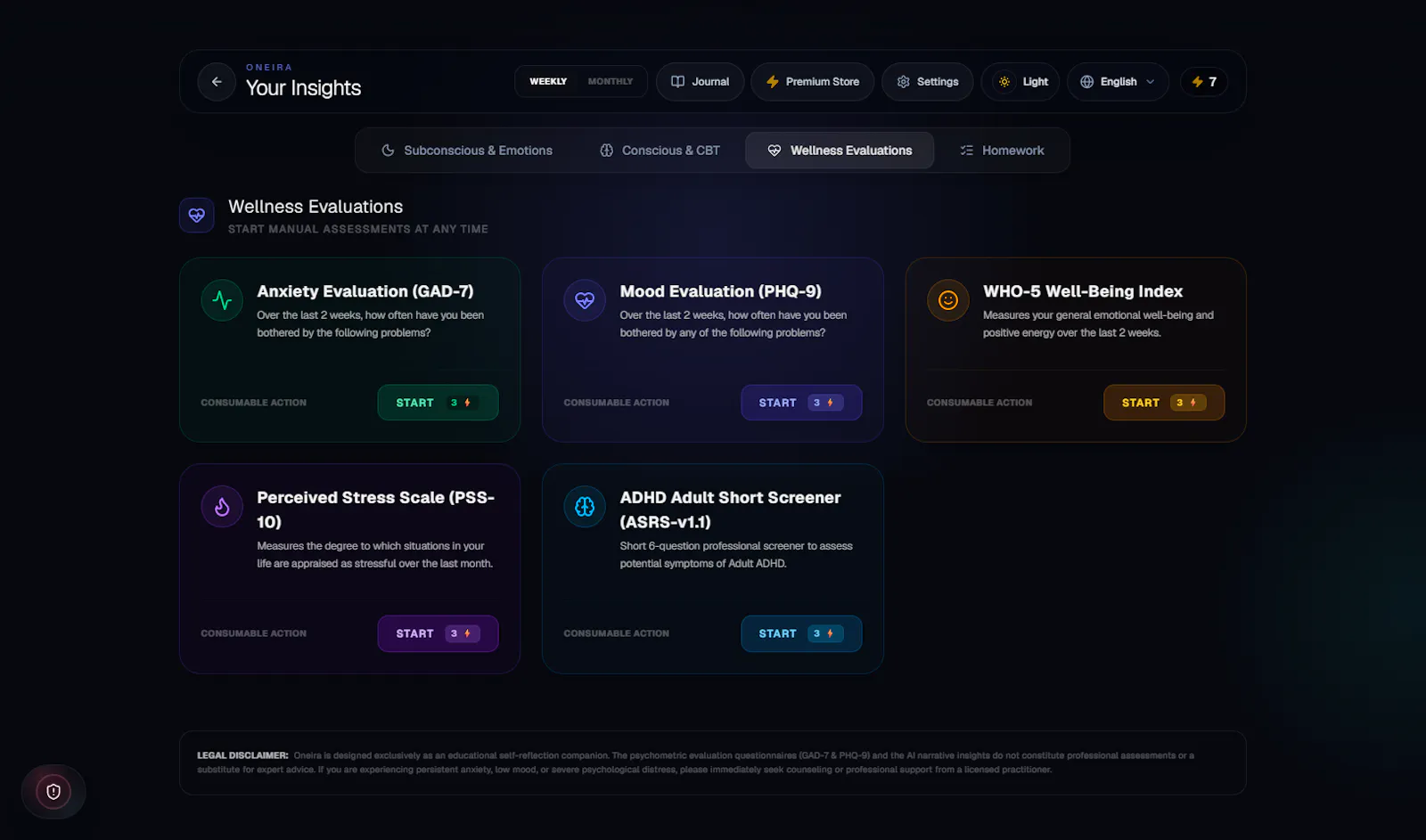 Oneira screenshot 4