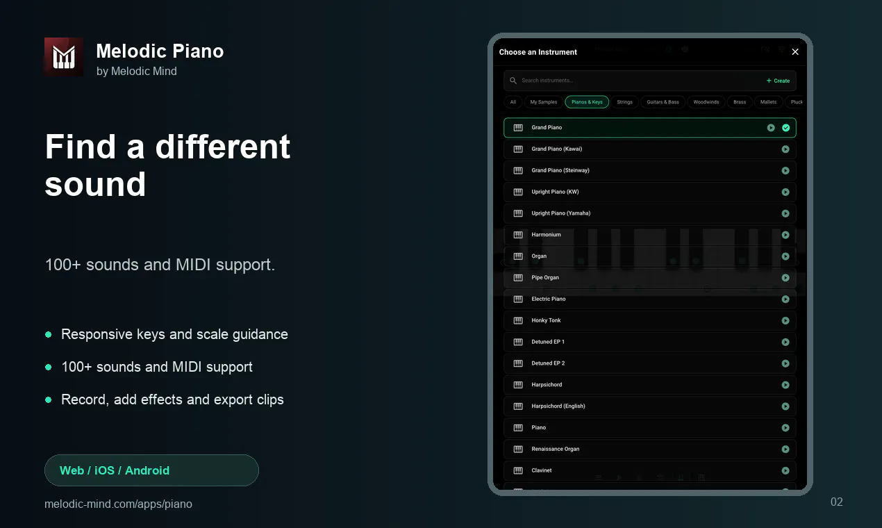 Melodic Piano gallery image