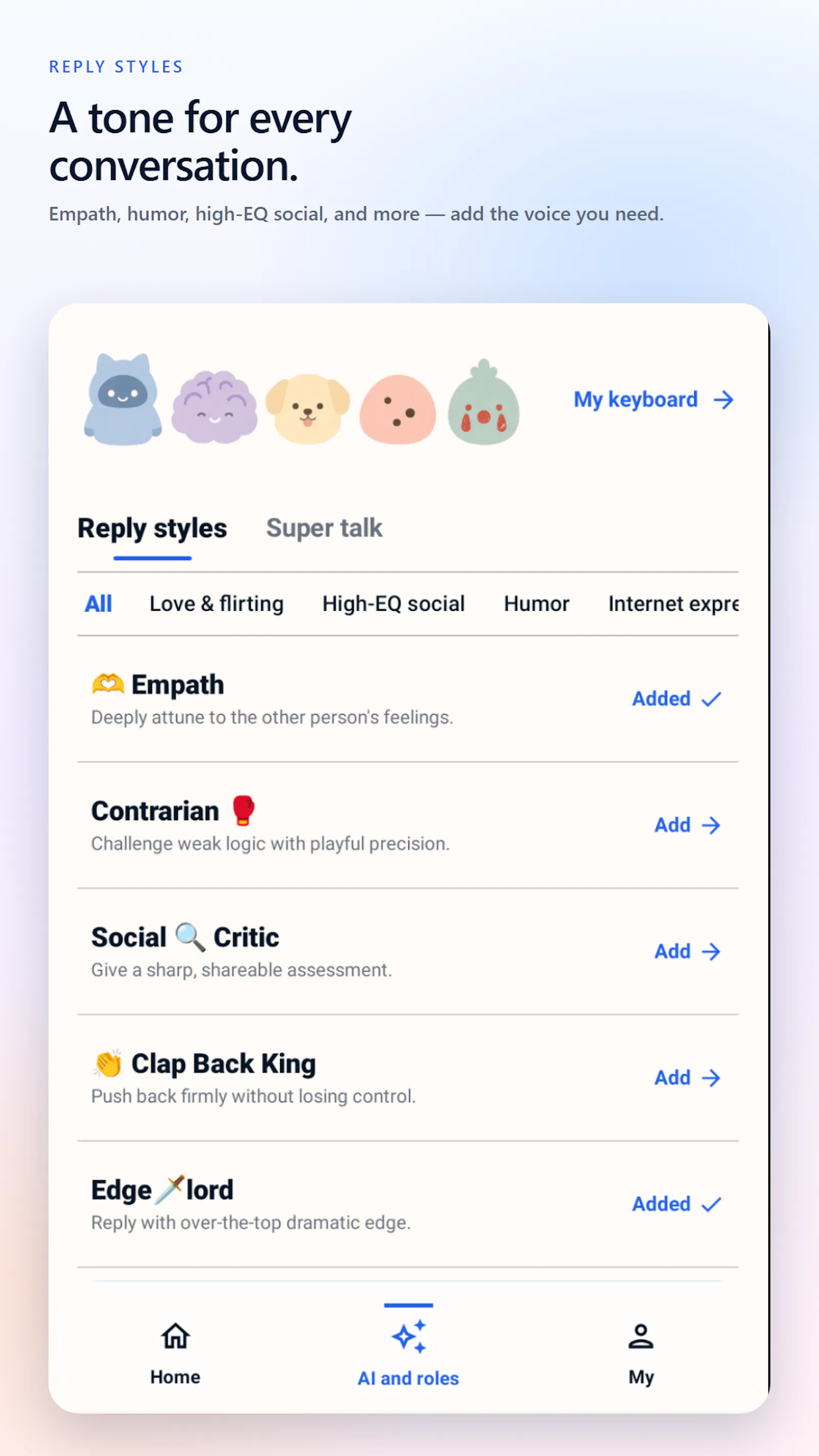 Mojikey screenshot 6