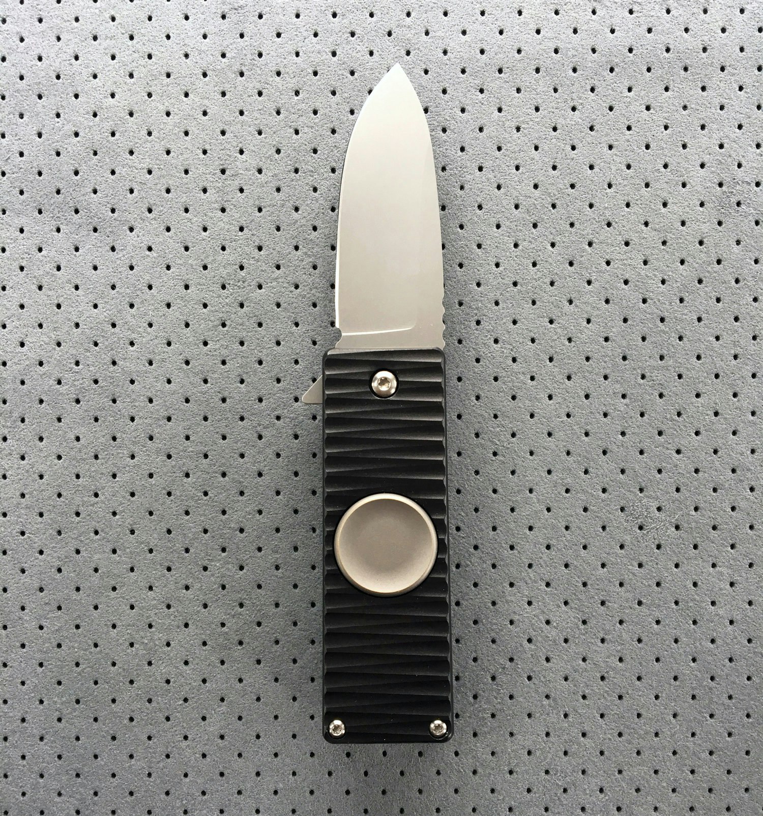 Meteorite Fidget Spinner Knife gallery image