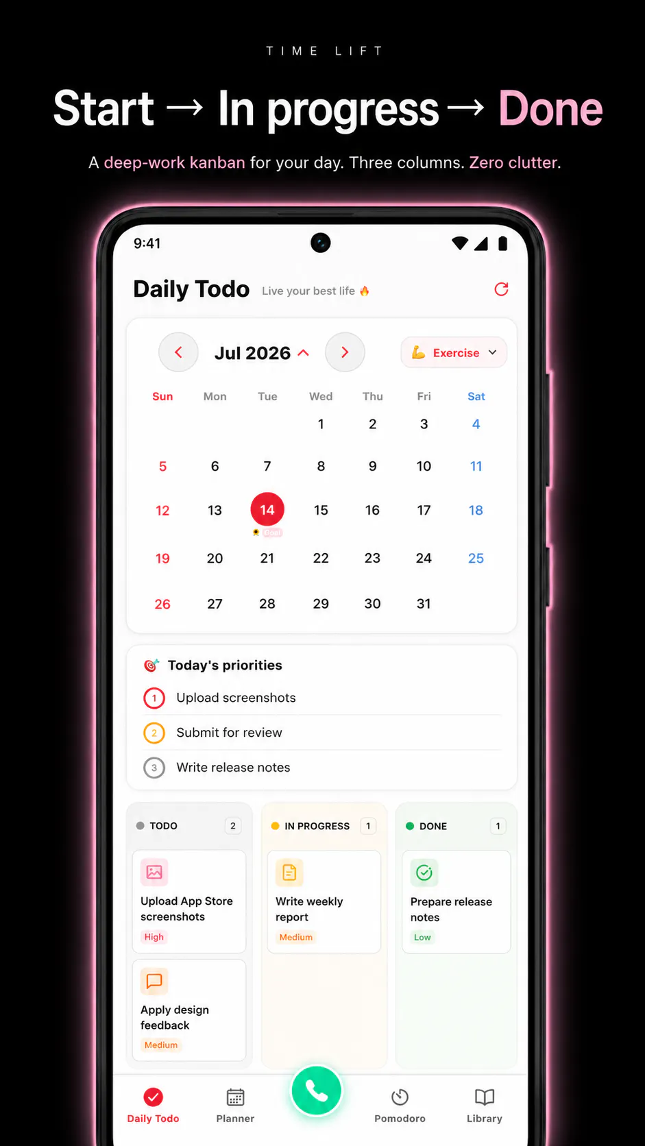 TimeLift — Voice AI Planner: Speak It.  gallery image