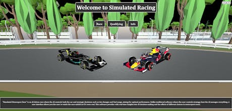 AI Simulated Racing Website gallery image