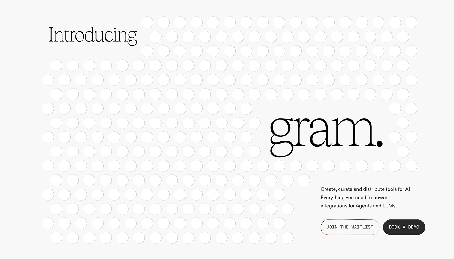 Gram by Speakeasy media 2