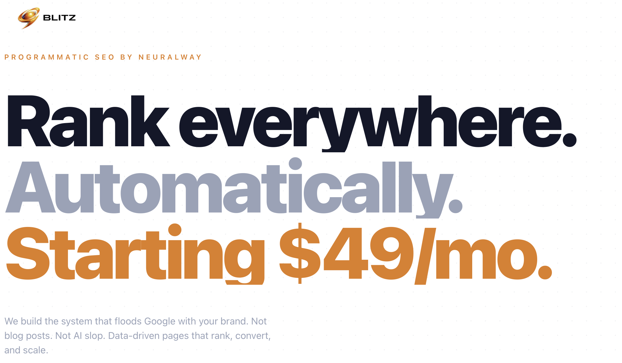 Blitz by neuralway.ai gallery image