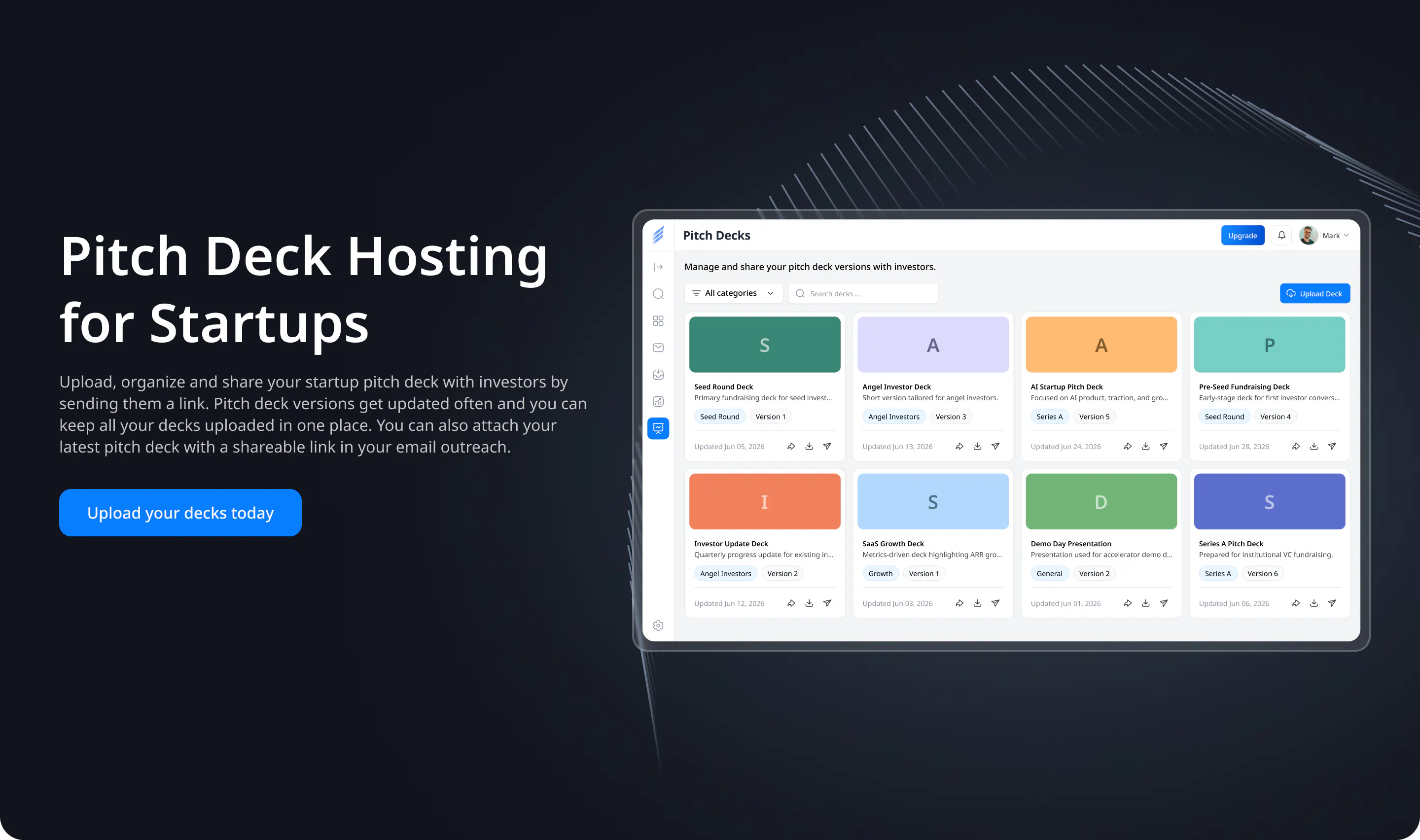 Pitch Deck Hosting gallery image