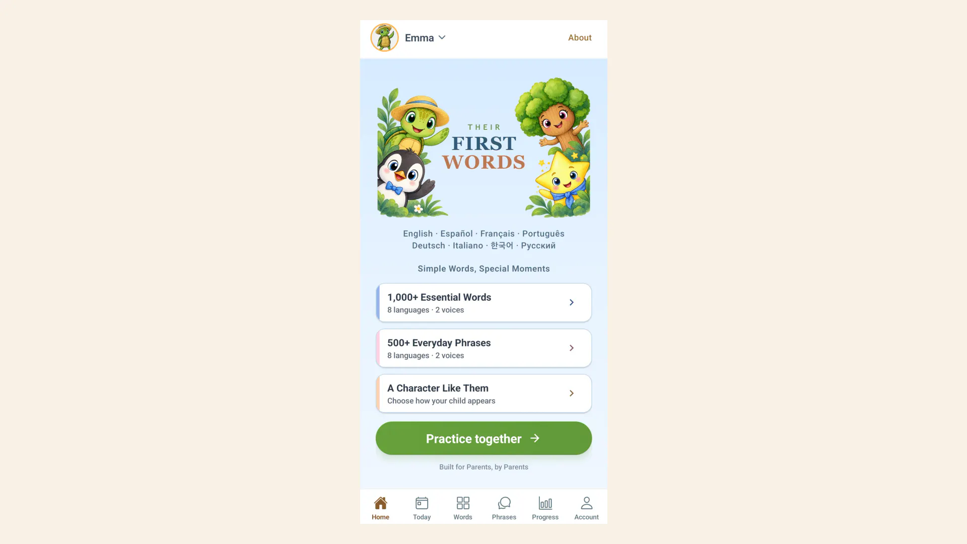Their First Words gallery image