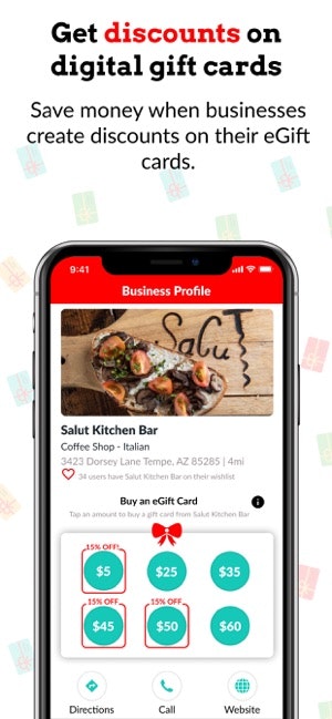 Gift3r App gallery image
