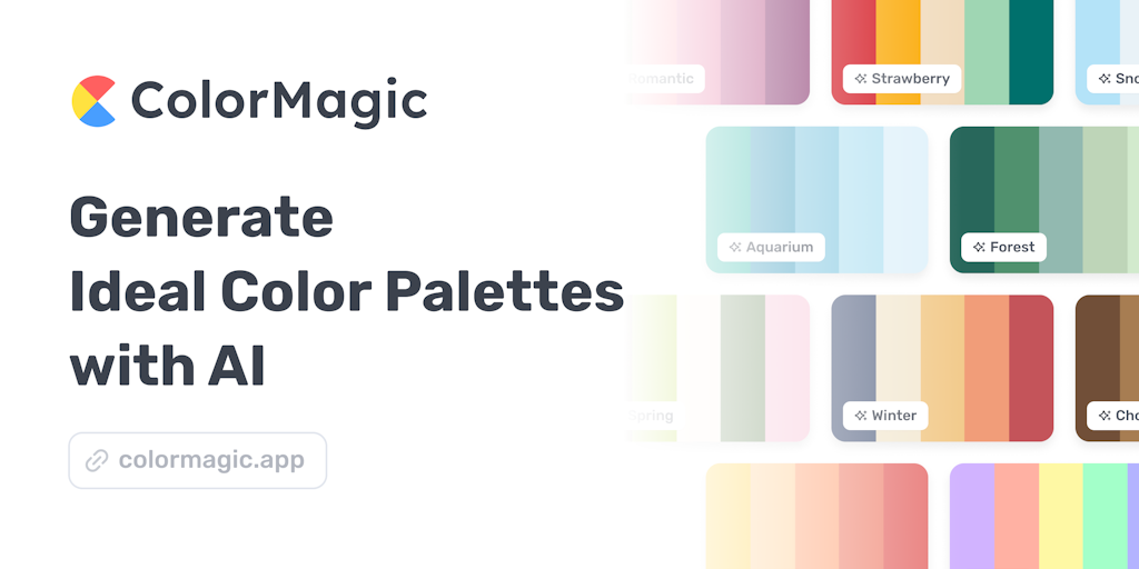 ColorMagic: Generate ideal color palettes with the power of AI ...