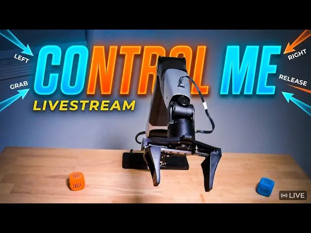 Chat Controlled Robot Live-Stream gallery image