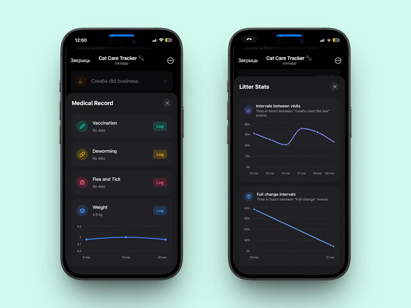 Cat Care Tracker  screenshot 3