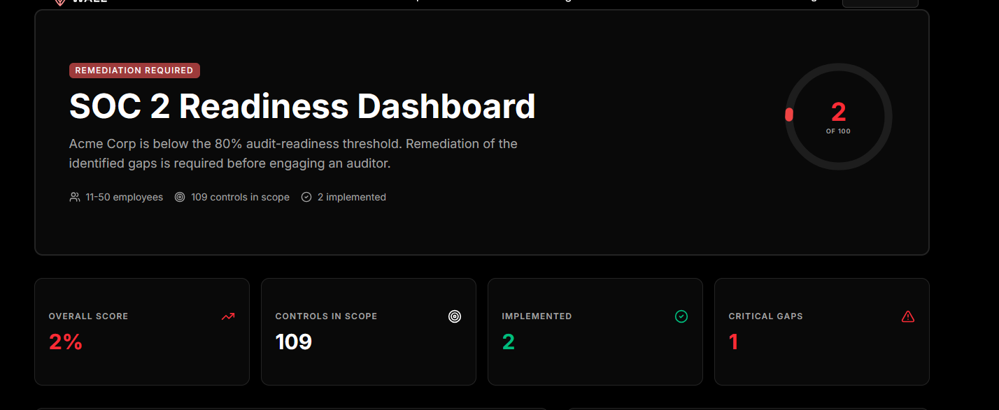 Free SOC 2 Self-Assessment Tool