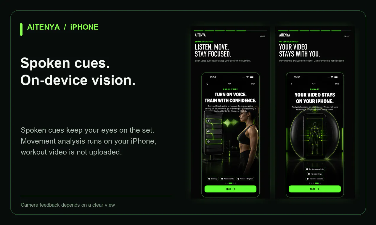 AITENYA: AI Personal Trainer gallery image