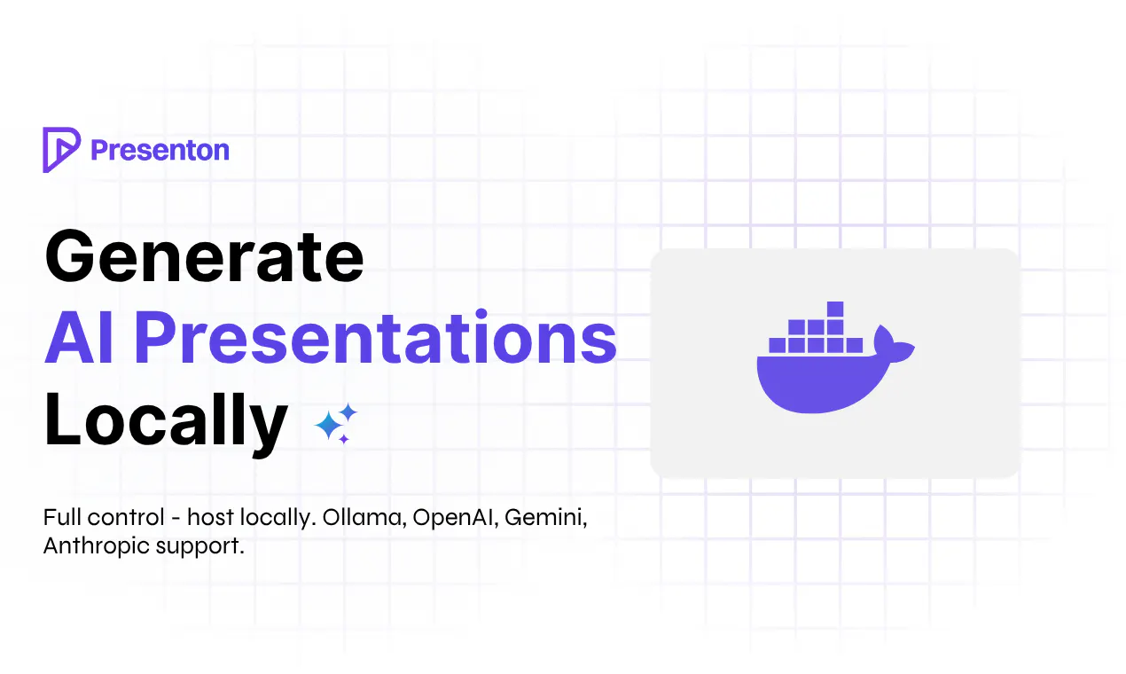 Presenton - Open Source AI Presentations: Locally generate ...