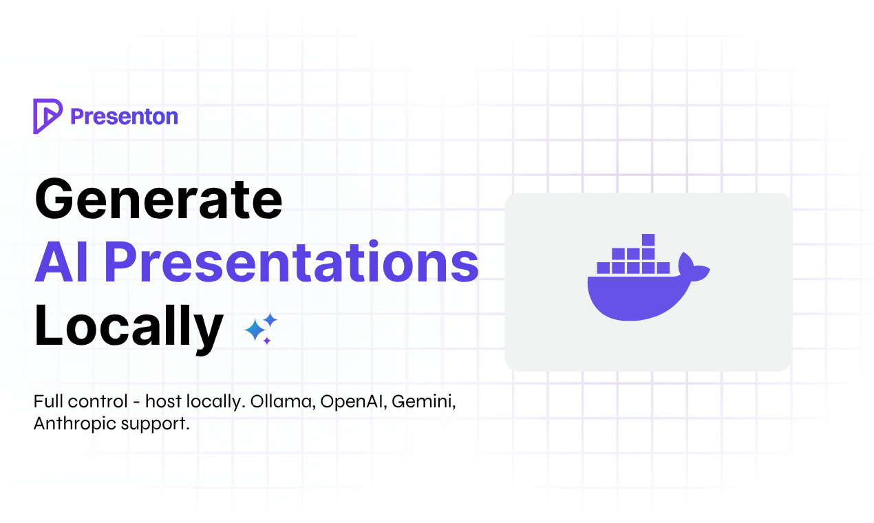 Presenton - Open Source AI Presentations