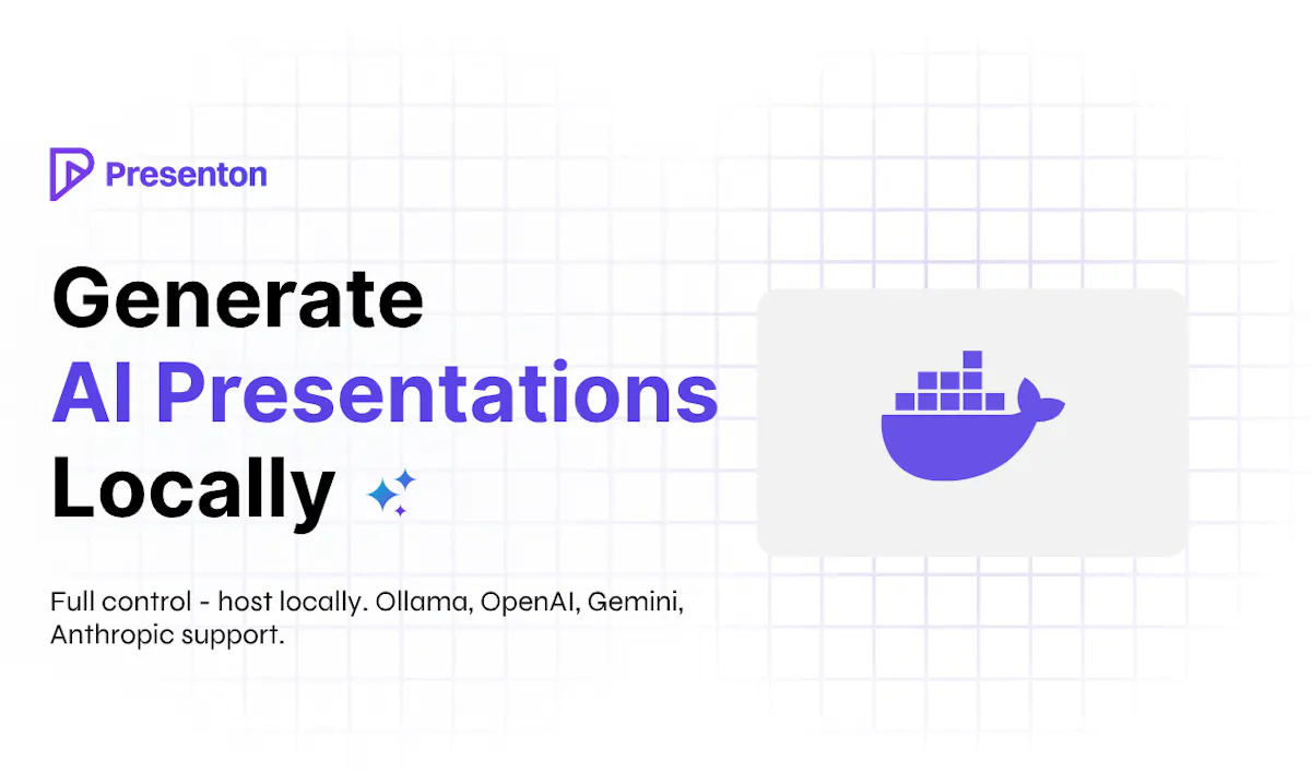 Presenton - Open Source AI Presentations