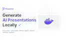 Presenton - Open Source AI Presentations