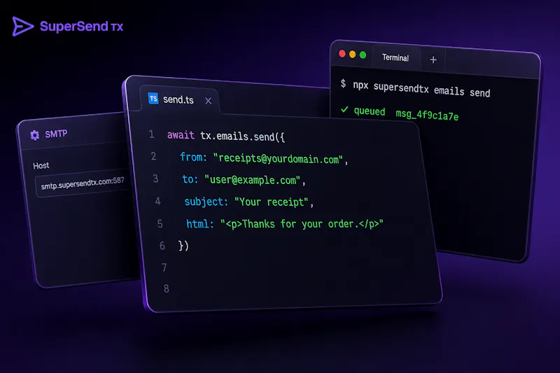 SuperSend TX screenshot 4