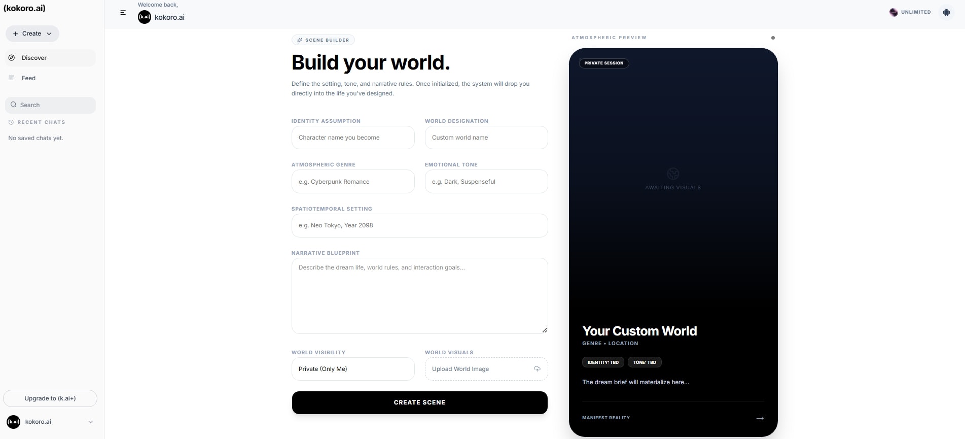 kokoro.ai gallery image